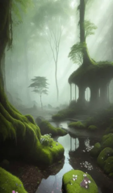 [LINE着せ替え] 静かな森 EtNmzの画像1