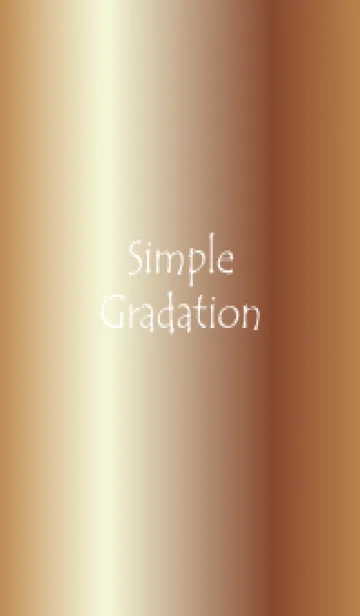 [LINE着せ替え] Simple Gradation -GOLD 20-の画像1