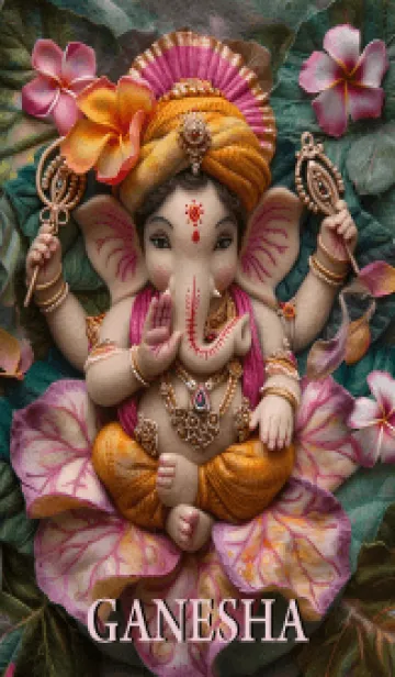 [LINE着せ替え] Ganesha: Wealthy, wishes come true.(JP)の画像1