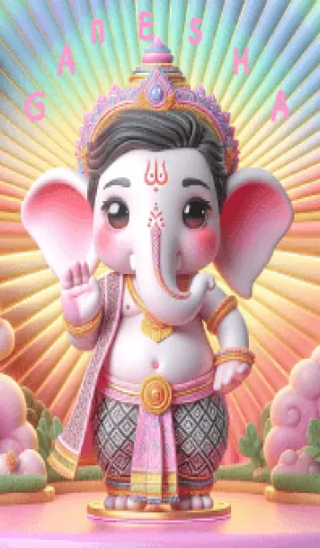 [LINE着せ替え] Ganesha : Rich Rich  Rich Theme (JP)の画像1