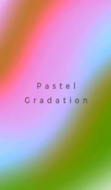 [LINE着せ替え] パステル グラデーション 37の画像1