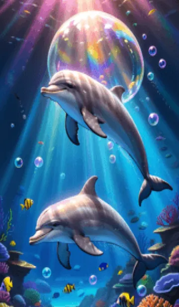 [LINE着せ替え] 海の幻想曲 #DaAIbC012。の画像1