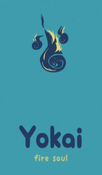 [LINE着せ替え] Yokai-火魂 財宝の画像1