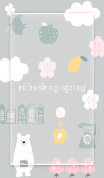 [LINE着せ替え] red refreshing spring14_1の画像1