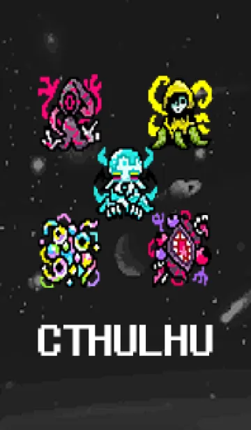 [LINE着せ替え] ドット絵クトゥルフ着せ替えの画像1