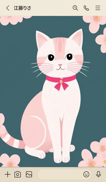 [LINE着せ替え] 浮世絵桜の季節 rgq9wの画像2