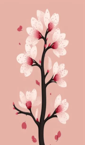 [LINE着せ替え] 浮世絵桜の季節 kgzxOの画像1