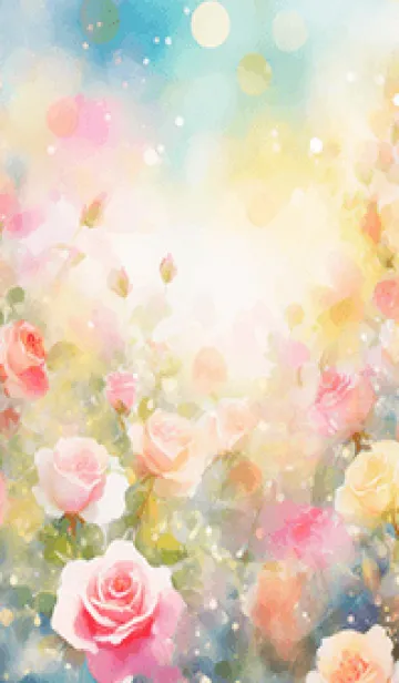 [LINE着せ替え] 薔薇(バラ)の花の着せかえ(R3525)の画像1