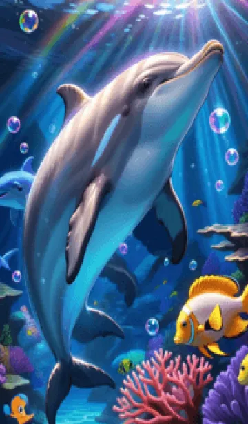 [LINE着せ替え] 海の幻想曲 #DaAIbC020。の画像1