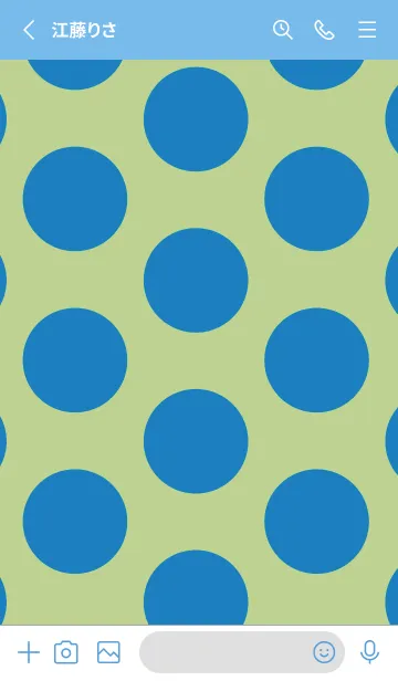 [LINE着せ替え] ドット _48の画像2