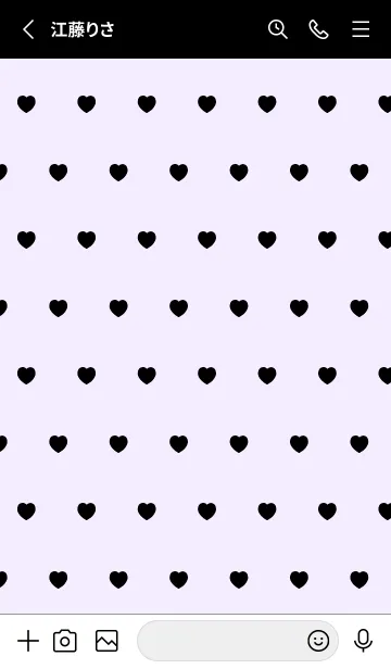 [LINE着せ替え] ラブ ミニ ハート 16の画像2