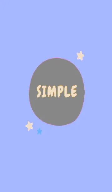 [LINE着せ替え] シンプル カラー スター 209の画像1