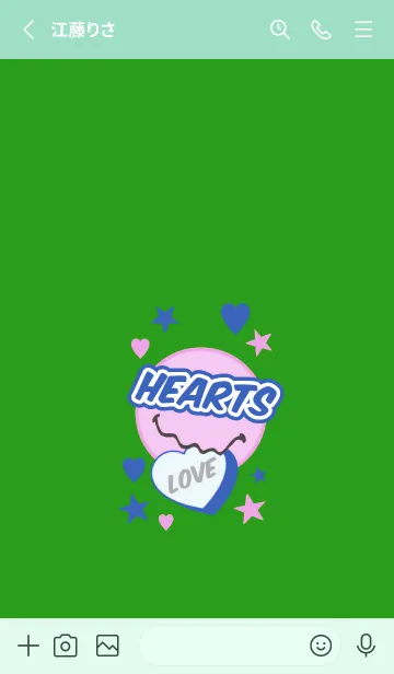 [LINE着せ替え] ラブ スマイル ポップ 10の画像2