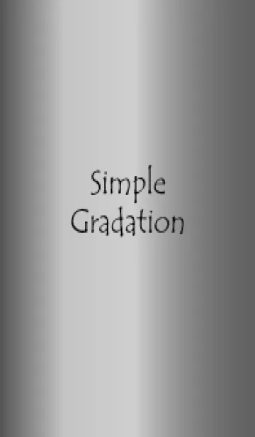 [LINE着せ替え] Simple Gradation -Silver 14-の画像1