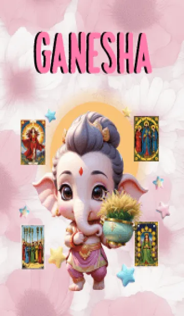 [LINE着せ替え] Ganesha : Money Flow & Love Tarot (JP)の画像1