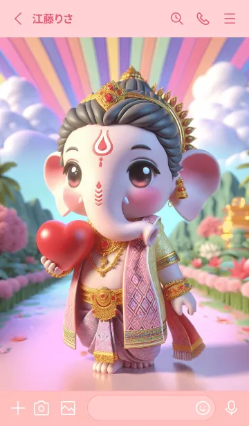 [LINE着せ替え] Ganesha : For Success & Money Flow (JP)の画像2