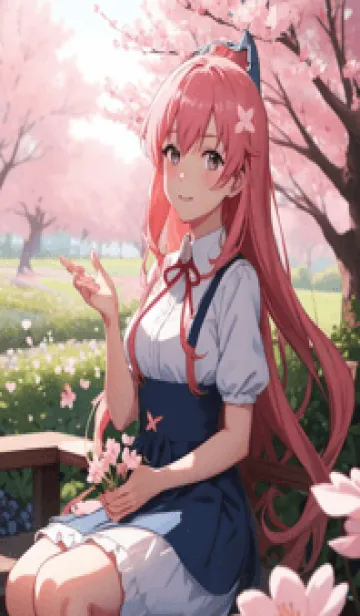 [LINE着せ替え] 浮世絵桜の季節 uAXiUの画像1