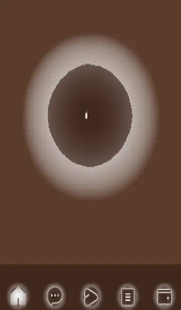 [LINE着せ替え] brown color D56の画像1