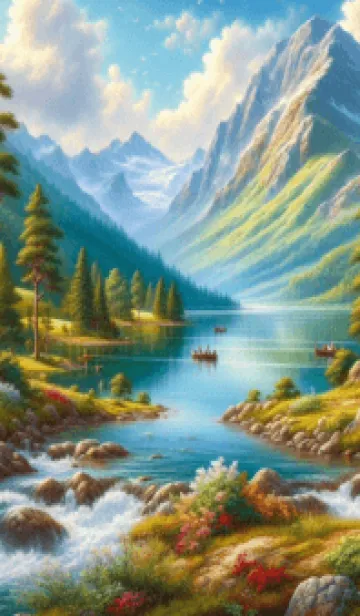 [LINE着せ替え] bright beautiful natureの画像1