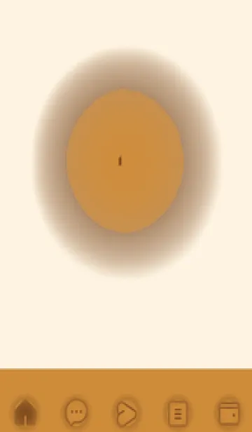 [LINE着せ替え] brown color D59の画像1