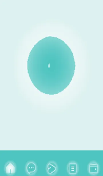 [LINE着せ替え] green color D120の画像1