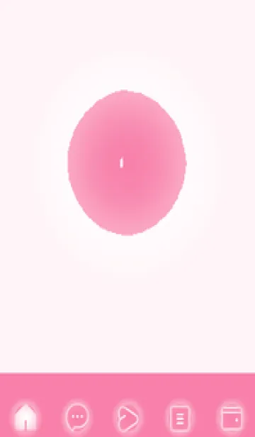 [LINE着せ替え] pink color D56の画像1