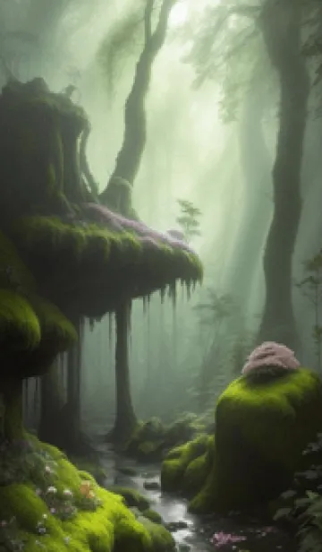 [LINE着せ替え] 静かな森 gL5IYの画像1