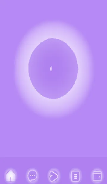 [LINE着せ替え] purple color D56の画像1