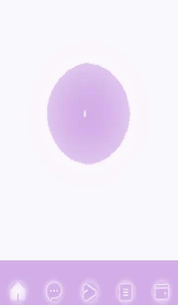 [LINE着せ替え] purple color D57の画像1