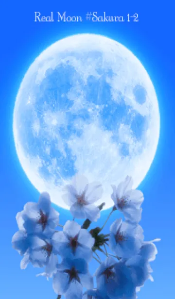 [LINE着せ替え] Real Moon #Sakura 1-2の画像1