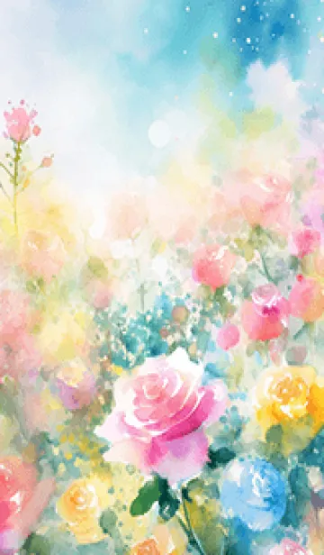 [LINE着せ替え] 薔薇(バラ)の花の着せかえ(R3532)の画像1