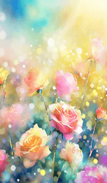 [LINE着せ替え] 薔薇(バラ)の花の着せかえ(R3536)の画像1