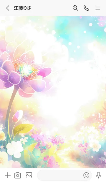 [LINE着せ替え] 優美な春の風景の着せかえ(Spring-241)の画像2