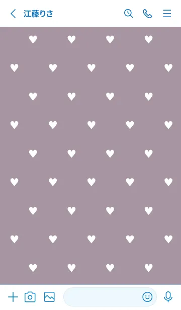 [LINE着せ替え] ミニ ハート /31の画像2