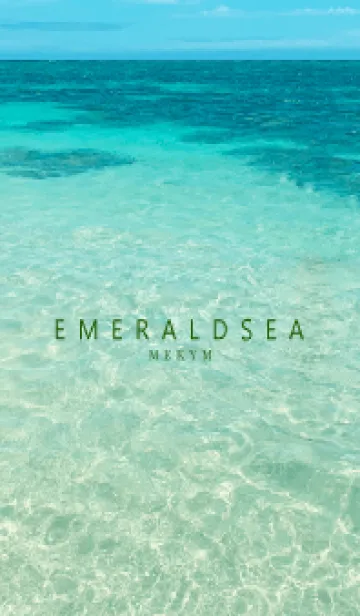 [LINE着せ替え] EMERALD SEA HAWAII-SHELL 29の画像1