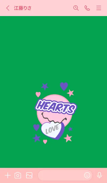 [LINE着せ替え] ラブ スマイル ポップ 11の画像2