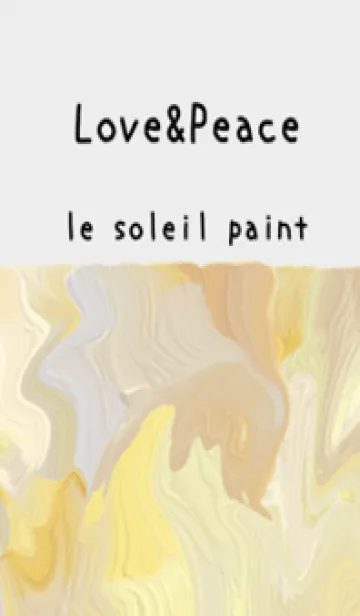 [LINE着せ替え] 油絵アート【le soleil paint 763】の画像1