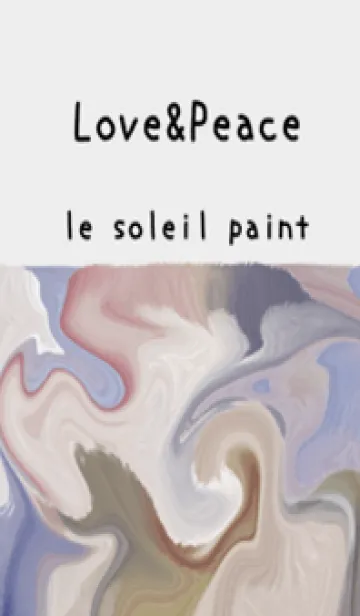[LINE着せ替え] 油絵アート【le soleil paint 764】の画像1