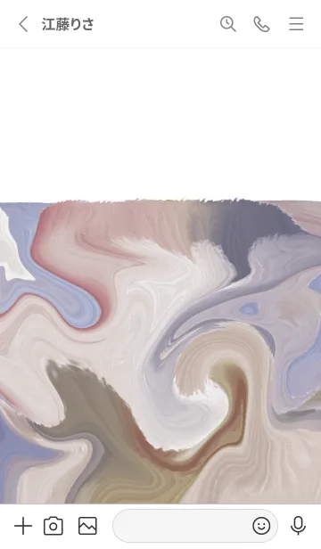 [LINE着せ替え] 油絵アート【le soleil paint 764】の画像2