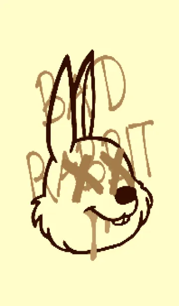 [LINE着せ替え] バッド ラビット 325の画像1