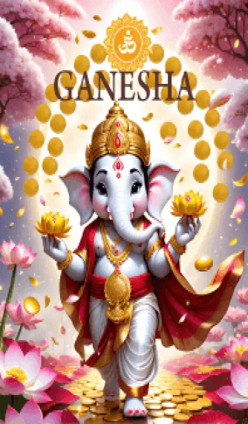 [LINE着せ替え] Ganesha: Rich, rich, as you wish.(JP)の画像1