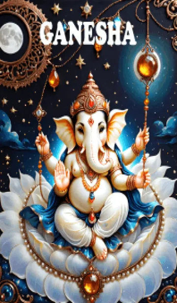 [LINE着せ替え] Ganesha:Wealthy, wishes come true.(JP)の画像1