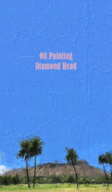 [LINE着せ替え] Oil Painting Diamond Head 56の画像1