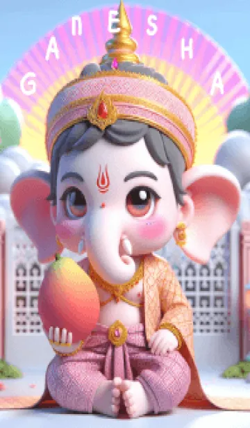 [LINE着せ替え] Ganesha : For Success And Rich Theme(JP)の画像1