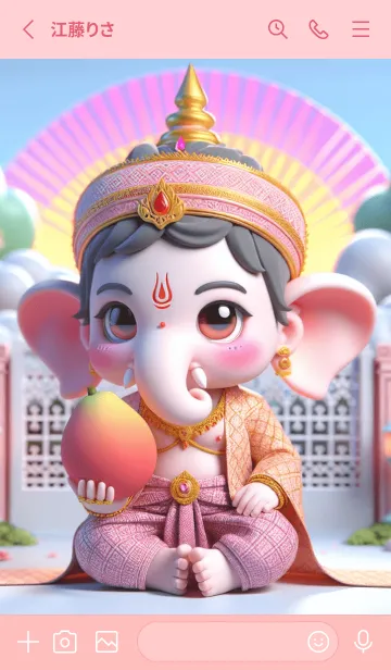 [LINE着せ替え] Ganesha : For Success And Rich Theme(JP)の画像2