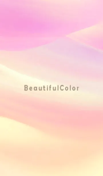 [LINE着せ替え] Beautiful Color-YELLOW PINK 3の画像1