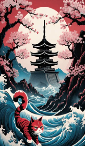 [LINE着せ替え] 浮世絵桜の季節 9GwDTの画像1