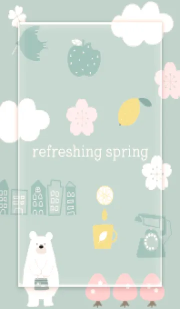 [LINE着せ替え] orange refreshing spring13_1の画像1