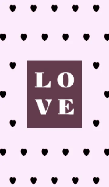 [LINE着せ替え] ラブ ミニ ハート 17の画像1