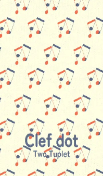 [LINE着せ替え] 2連符柄  タイガーリリーの画像1